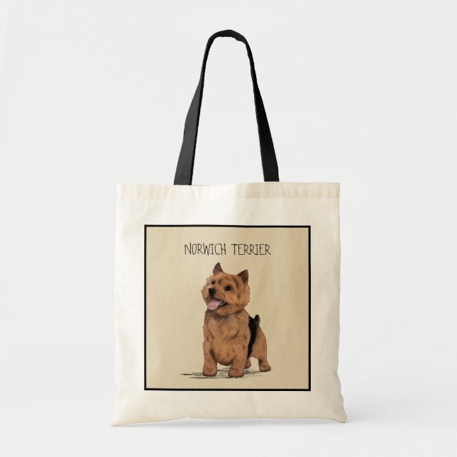 Sac fourre-tout de Norwich Terrier (Devant)