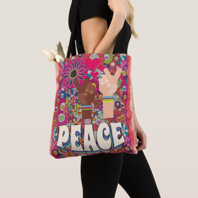 Sac fourre-tout de paix (De près)