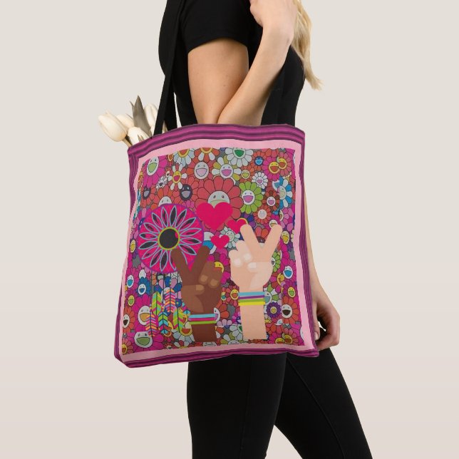 Sac fourre-tout de paix (De près)