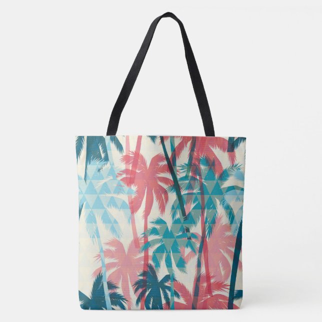 Sac fourre-tout de palmiers (Devant)