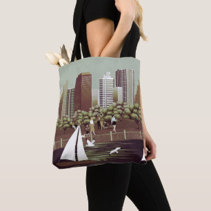 Sac fourre-tout de paysage urbain