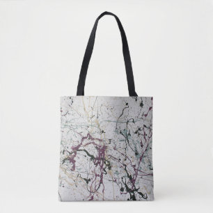 Sac fourre-tout de peinture Abstrait coloré