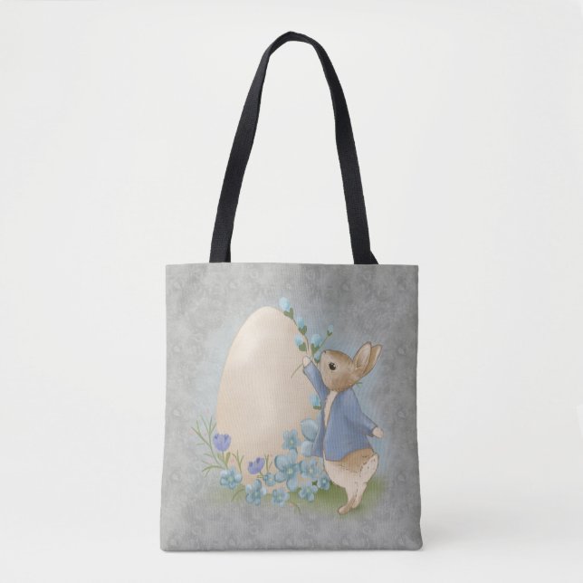 Sac fourre-tout de Peter Rabbit de Pâques (Devant)