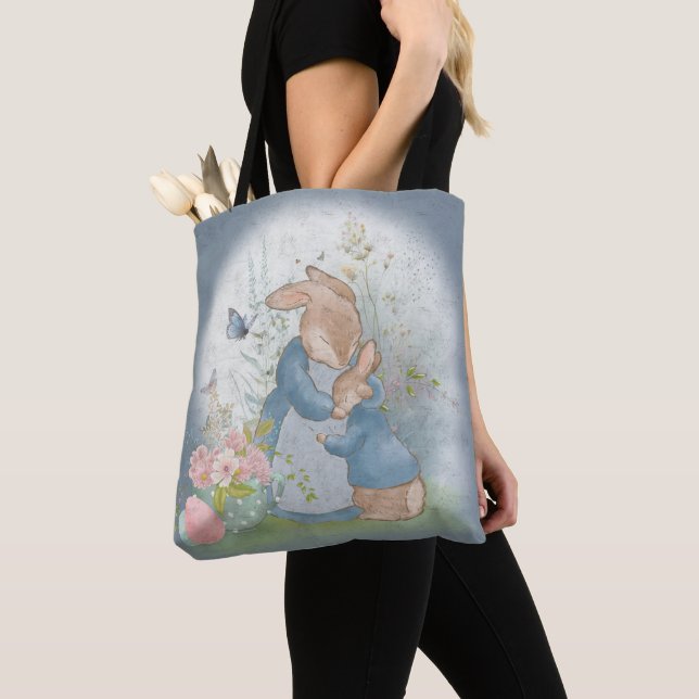 Sac fourre-tout de Peter Rabbit de Pâques (De près)