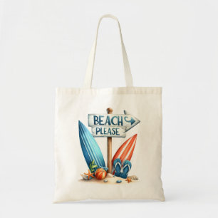 sac fourre-tout de plage "Beach Please"