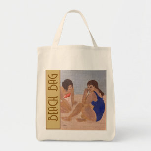 Sac fourre-tout de plage des baigneurs