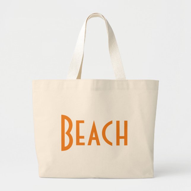 Sac fourre-tout de plage économique (Devant)