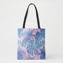 Sac fourre-tout de plage tropical : Sac de vacance