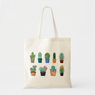 Sac fourre-tout de plantes Cactus et petites