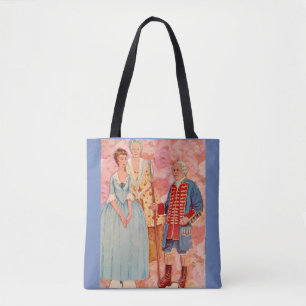 Sac fourre-tout de poupée en papier colonial