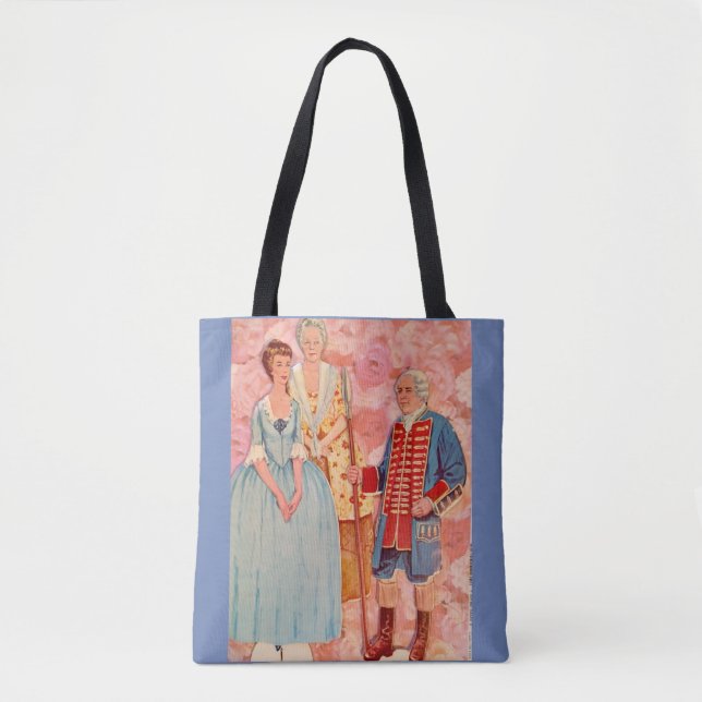 Sac fourre-tout de poupée en papier colonial (Devant)