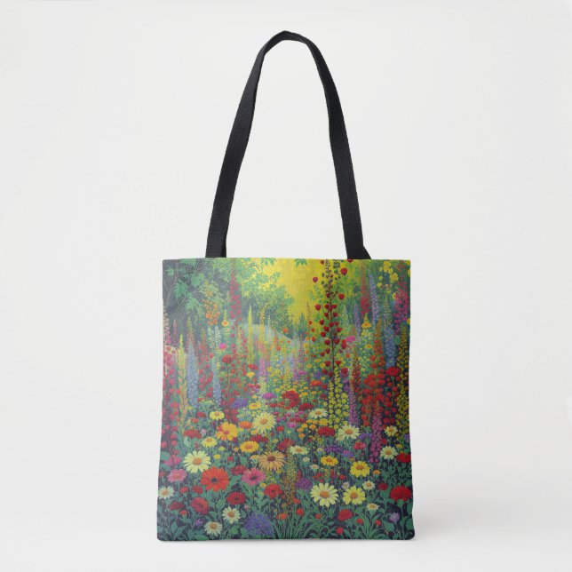 Sac fourre-tout de prairie fleur sauvage (Devant)