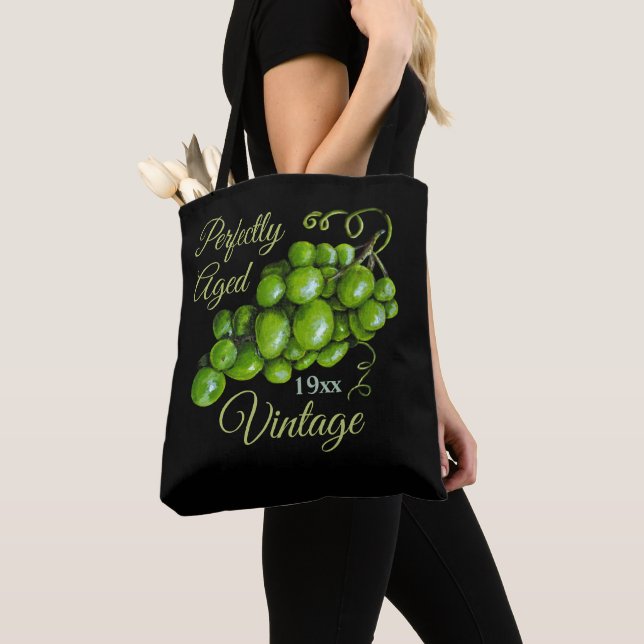 Sac fourre-tout de raisins (De près)
