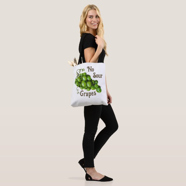 Sac fourre-tout de raisins (Sur le modèle)