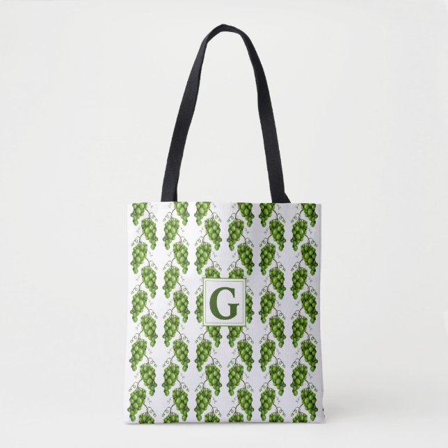 Sac fourre-tout de raisins verts (Devant)