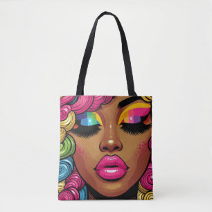 Sac fourre-tout de rayon arc-en-ciel