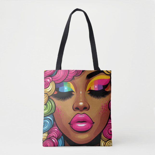 Sac fourre-tout de rayon arc-en-ciel (Devant)