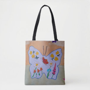 Sac fourre-tout de rêve papillon