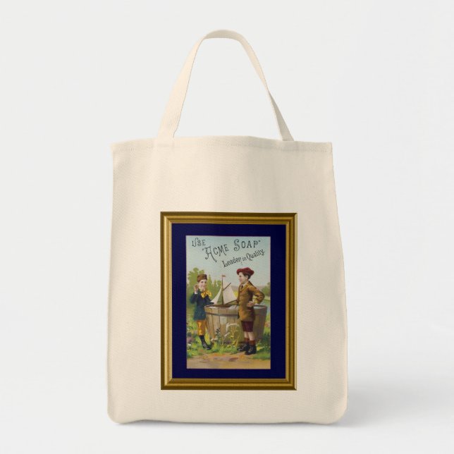Sac fourre-tout de savon Vintage Ad Acme (Devant)