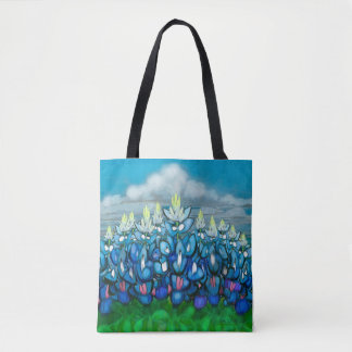Sac fourre-tout de scène de pays Bluebonnet