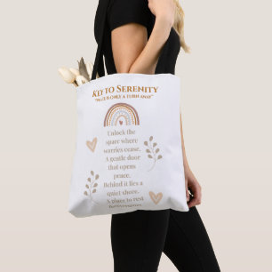 Sac fourre-tout de sérénité - Sac mou réutilisable