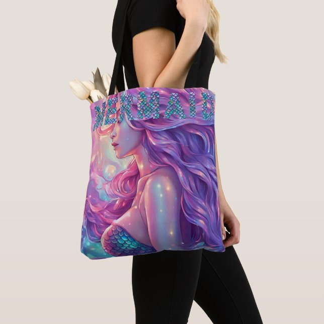 Sac fourre-tout de sirène (De près)