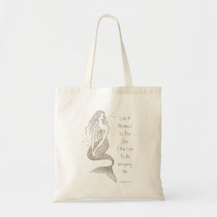 Sac fourre-tout de sirènes à rime unique