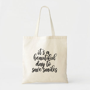 Sac fourre-tout de Slogan Dentiste