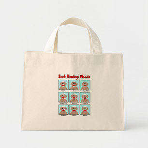 Sac fourre-tout de Sock Monkey Moods