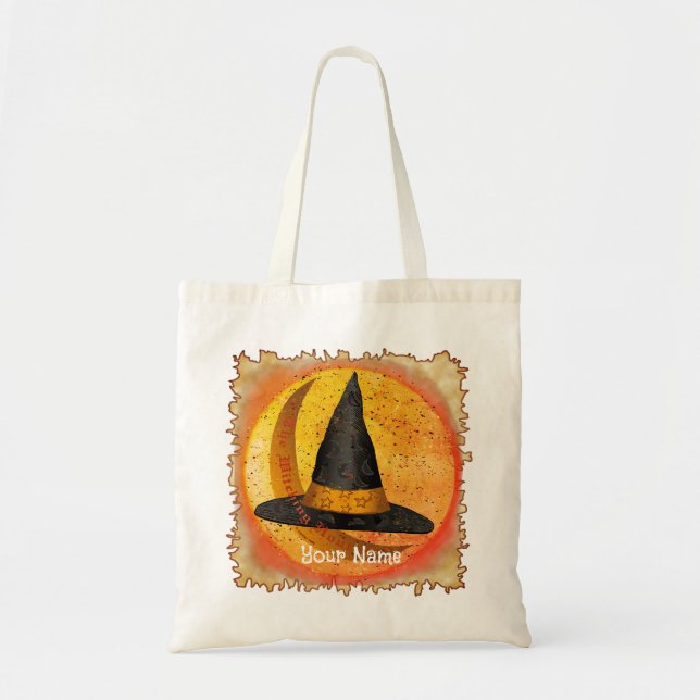 Sac fourre-tout de sorcière de l'heure de sortie (Devant)