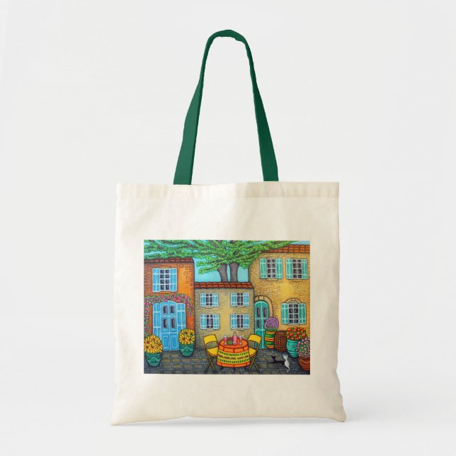 Sac fourre-tout de souvenirs de Provence par Lisa  (Devant)