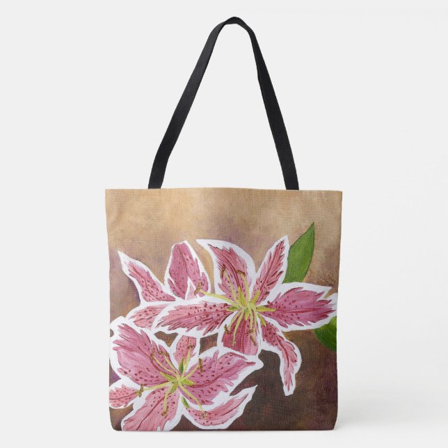 Sac fourre-tout de Stargazer Lily (Devant)