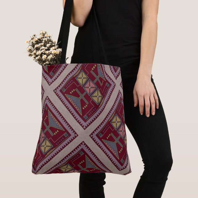 sac fourre-tout de style père Noël fe (De près)