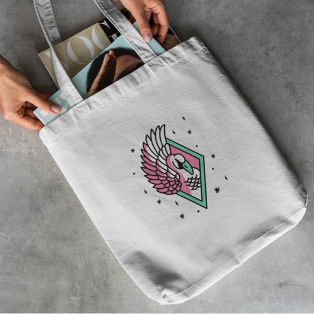 Sac fourre-tout de tatouage de cygne (Créateur téléchargé)