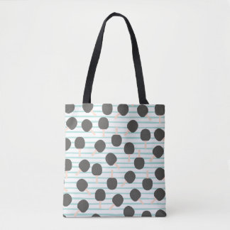 Sac fourre-tout de tennis de table mignon