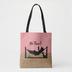 Sac fourre-tout de texture de corail et de beige e