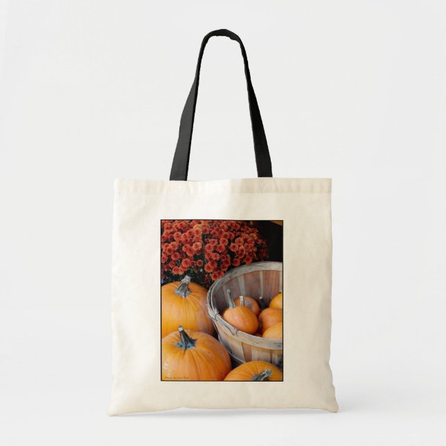 sac fourre-tout de toile budgétaire 'Autumn Still  (Devant)