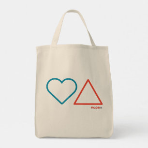 sac fourre-tout de toile "Fall in Love with Change