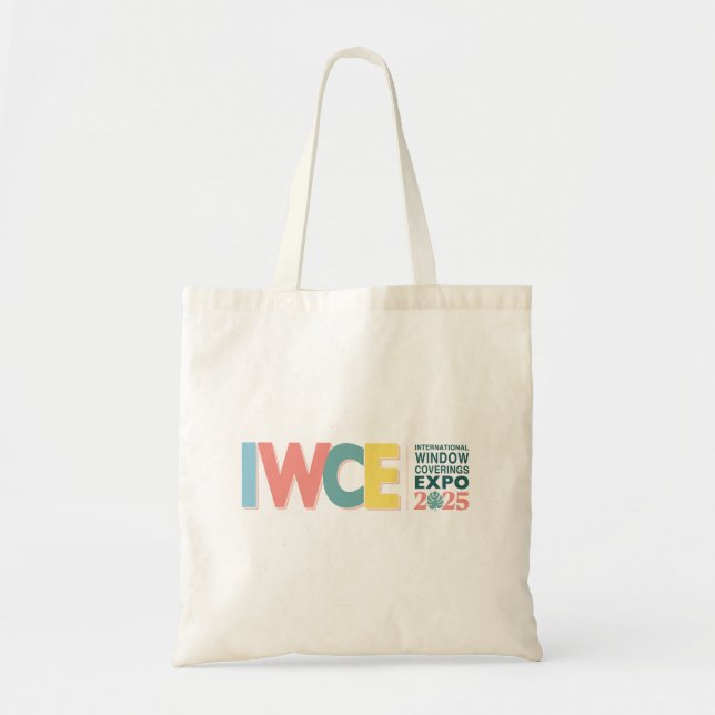 Sac fourre-tout de toile IWCE 2025 (Devant)
