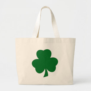 Sac fourre-tout de toile shamrock
