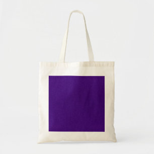 Sac fourre-tout de toile violet personnalisé