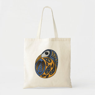 Sac fourre-tout de Totem d'oiseaux (grès)