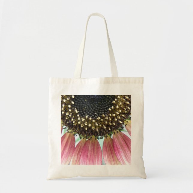 Sac fourre-tout de tournesol rose (Devant)