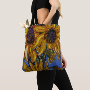 Sac fourre-tout de tournesols