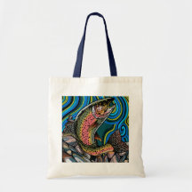 Sac fourre-tout de truite arc-en-ciel
