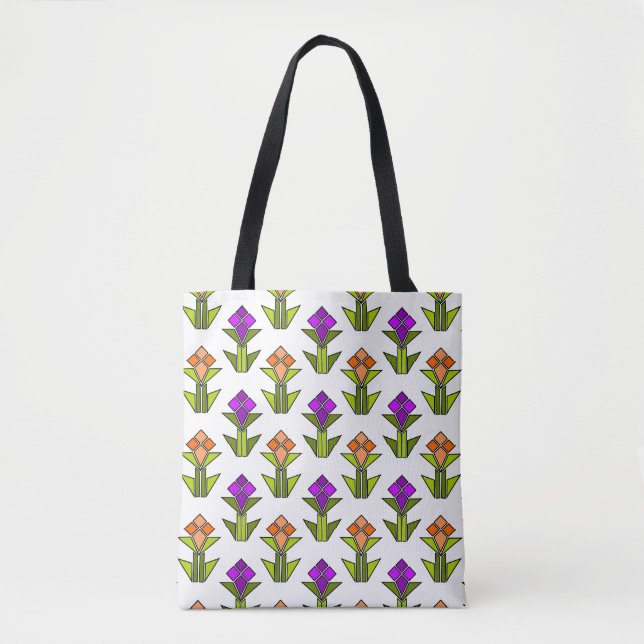Sac fourre-tout de tulipes (Devant)