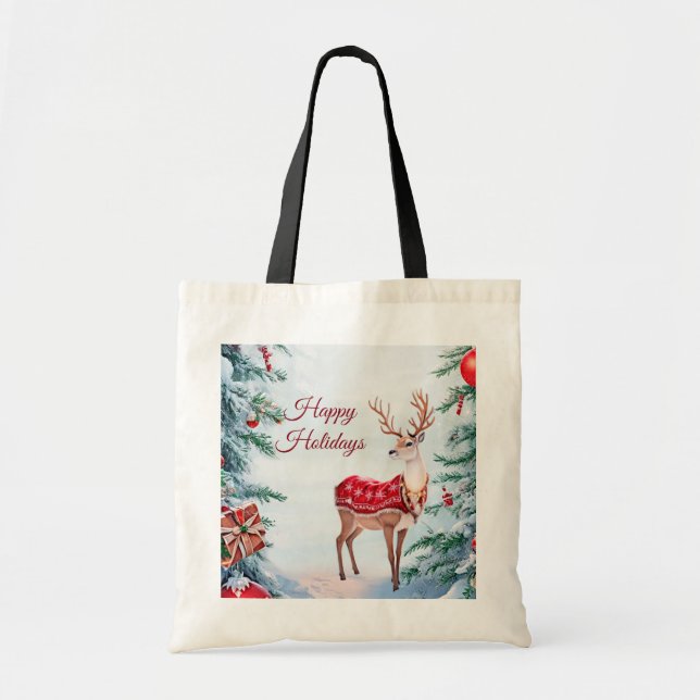 Sac fourre-tout de vacances Reindeer (Devant)