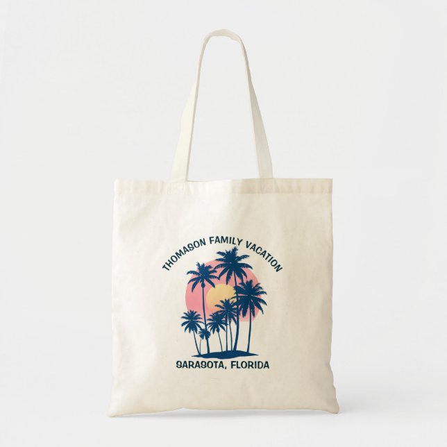 Sac fourre-tout de vacances Sarasota Florida (Devant)