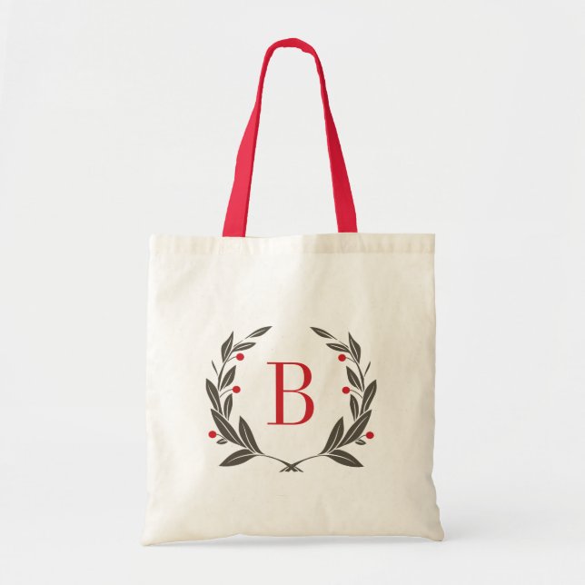 Sac fourre-tout de vacances Wreath Monogram (Devant)