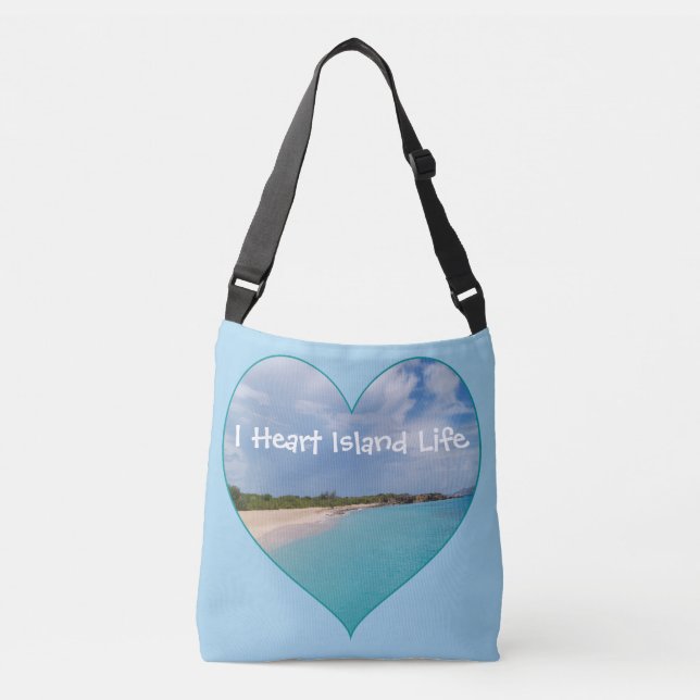 Sac fourre-tout de vie I Heart Island (Devant)
